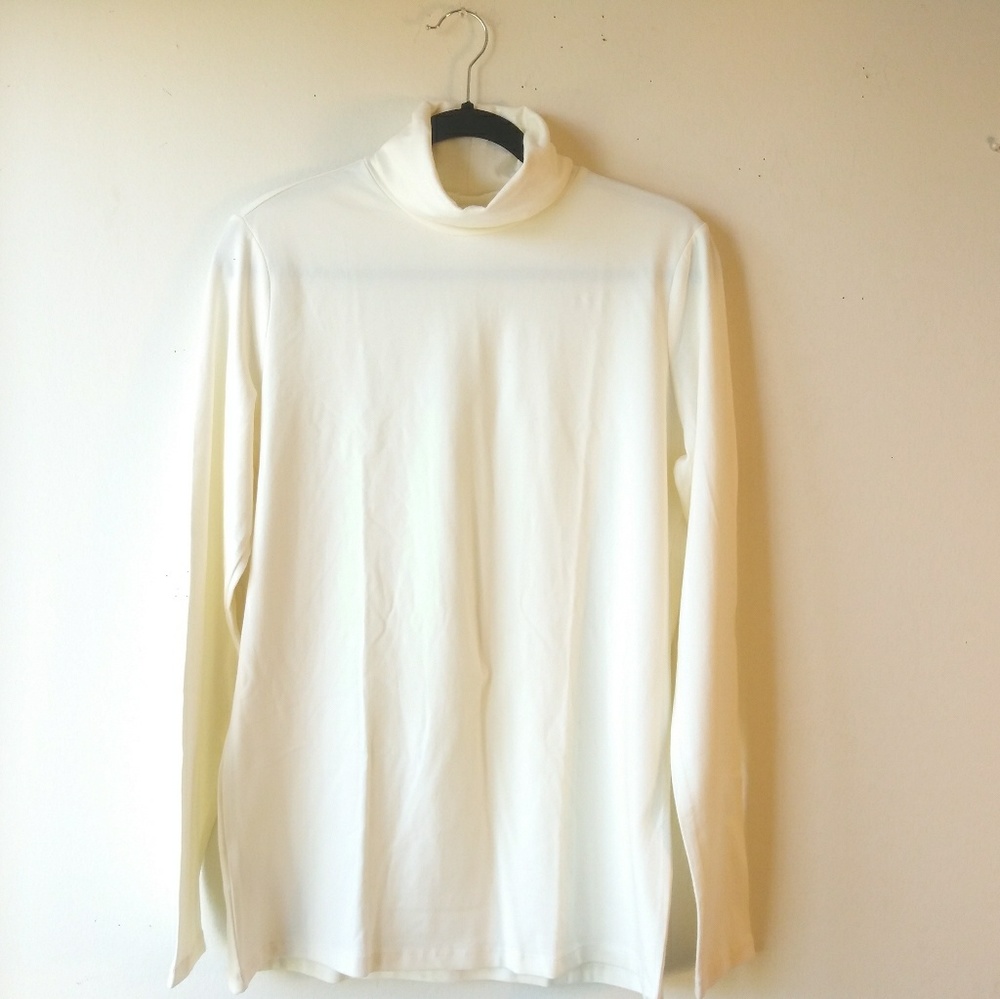 EDDIE BAUER TURTLENECK - CREAM - Picture 6 of 6